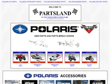 Tablet Screenshot of partsland.com