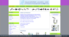 Desktop Screenshot of partsland.nl